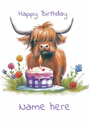 Personalised Birthday moo