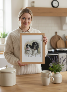 Traditional Pet portrait