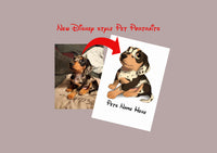 Disney Style Pet Portrait