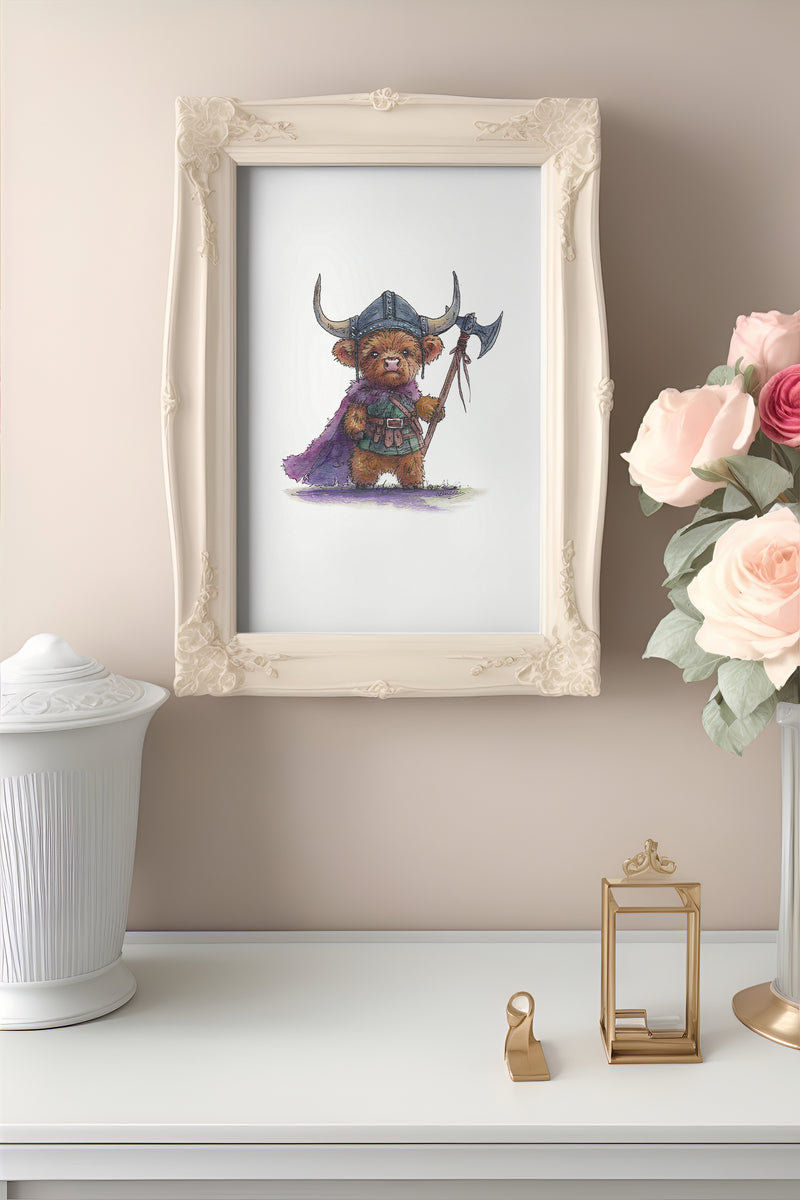 Wee Valhalla Original Painting – Helen Clark Bespoke